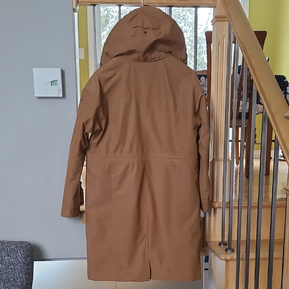 Columbia Tan Hooded Trench Coat - Picture 8 of 14